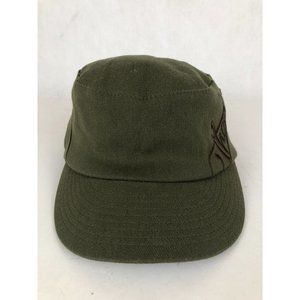 Thor Unisex Size XS-S Green FlexFit Wool Blend Embroidered Newsboy Military Hat